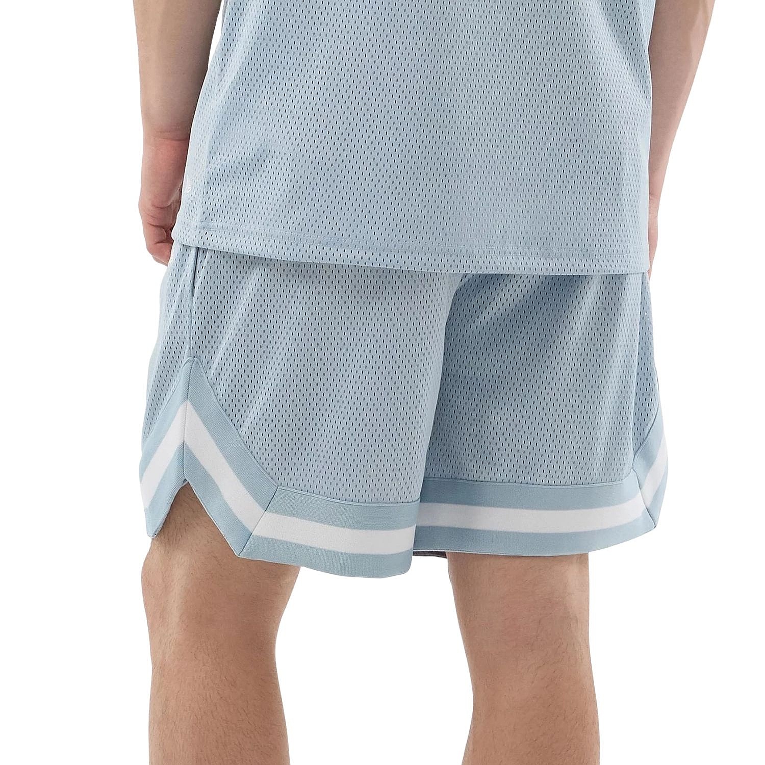 kraťasy New Era Oversized Mesh - Soft Blue