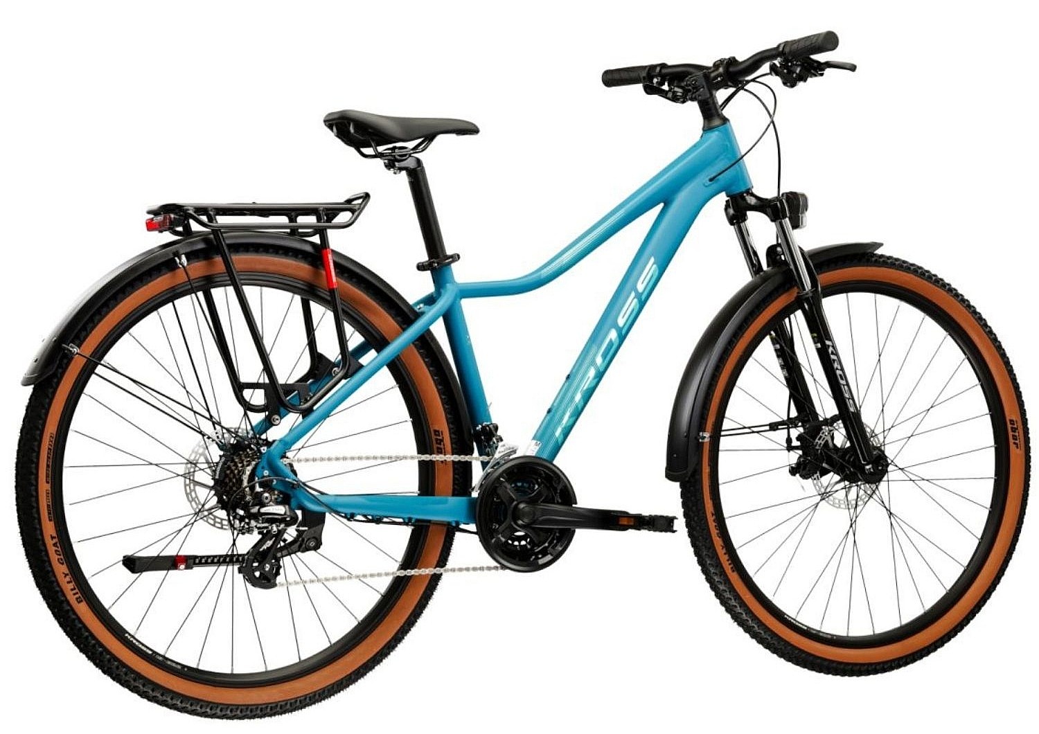 rower Kross Lea X200 EQ 29" - Turquoise/Turquoise/Matt - women´s