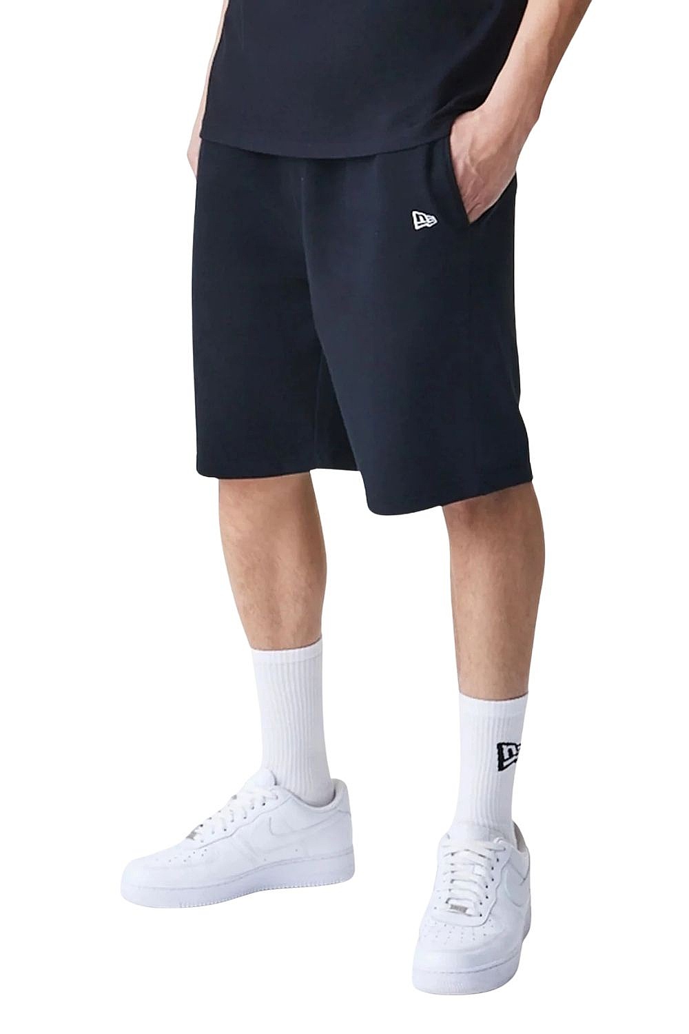shorts New Era Essential Oversized - Black - men´s