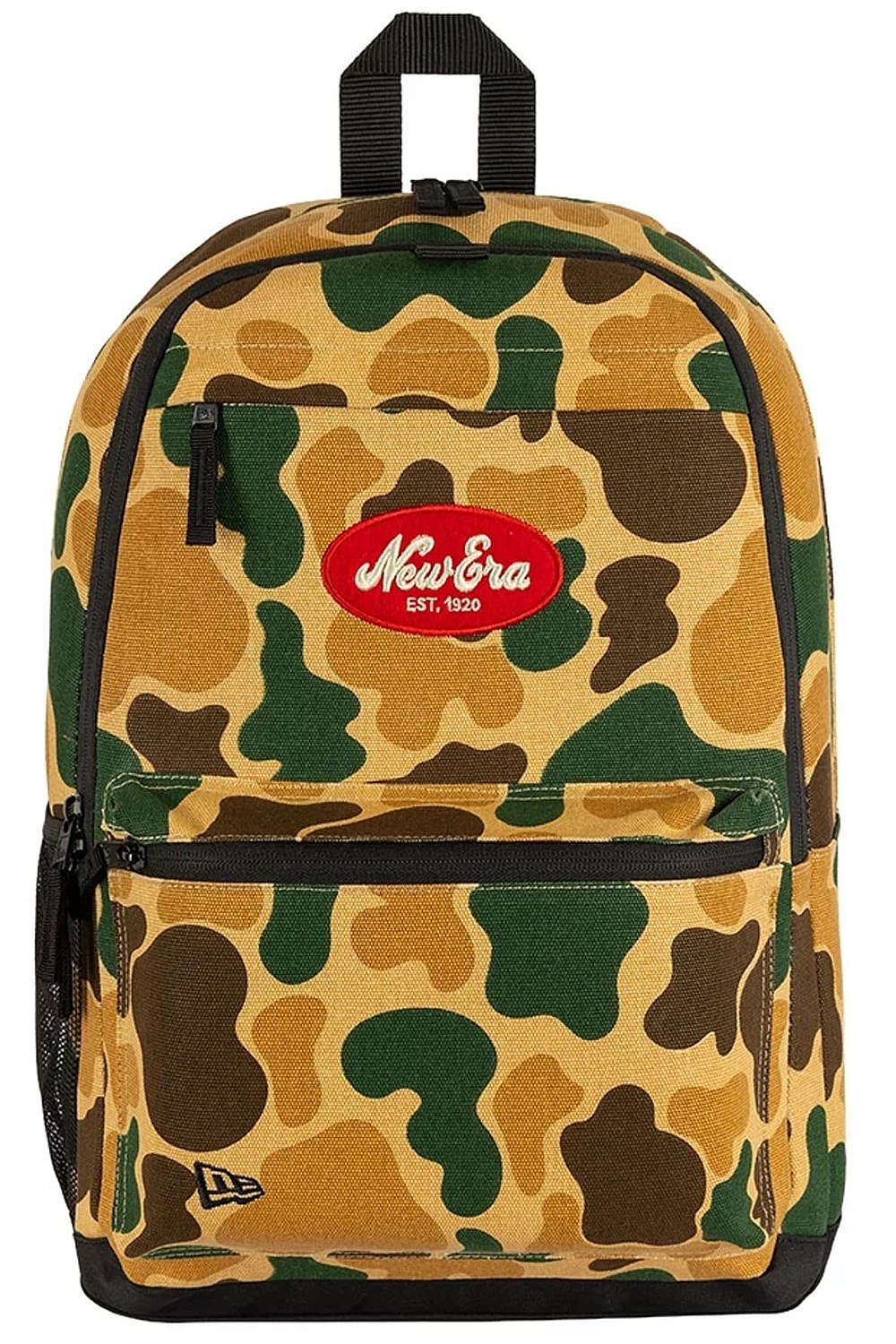 plecak New Era Delaware - Camo/Light Beige/Red/Script