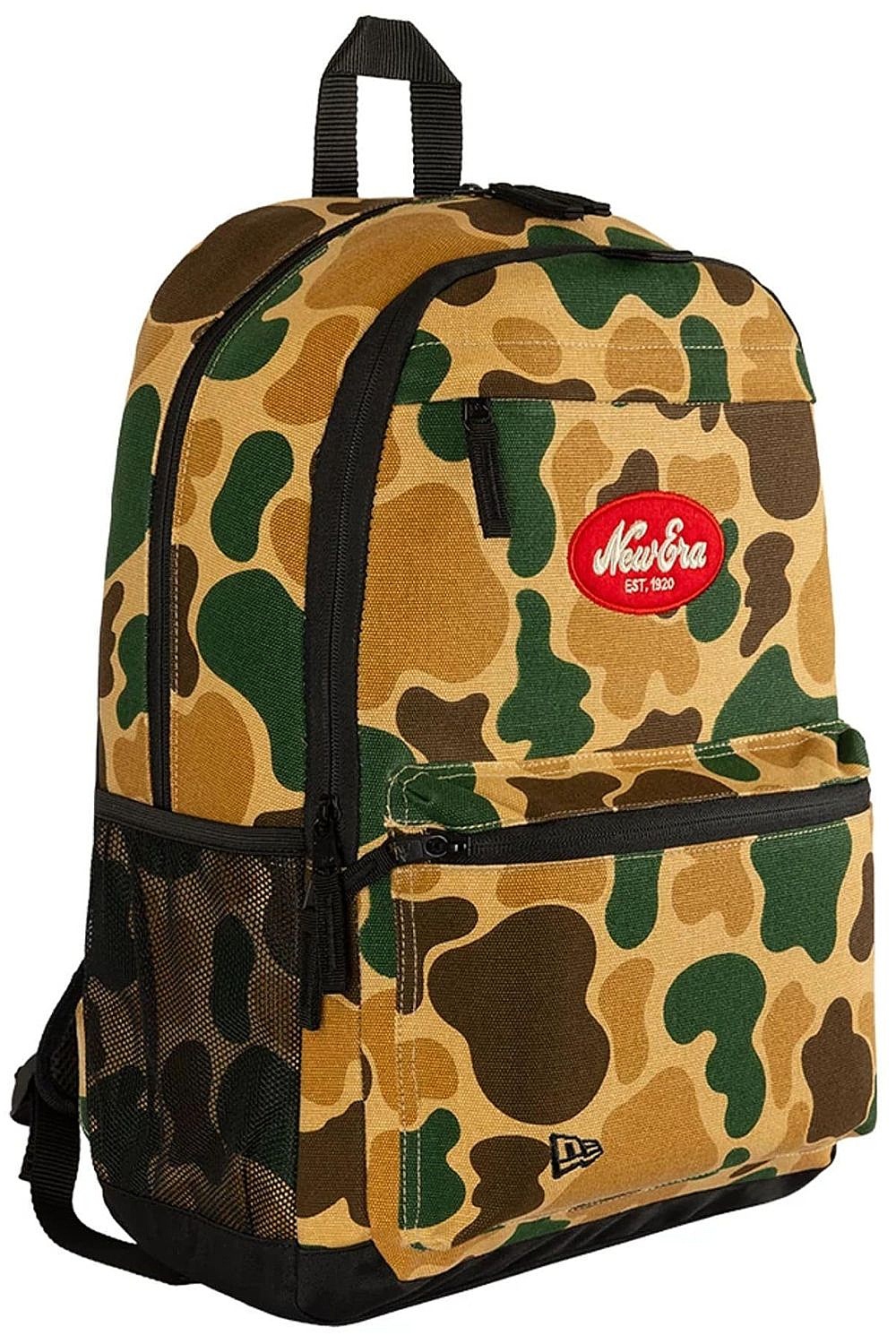 plecak New Era Delaware - Camo/Light Beige/Red/Script