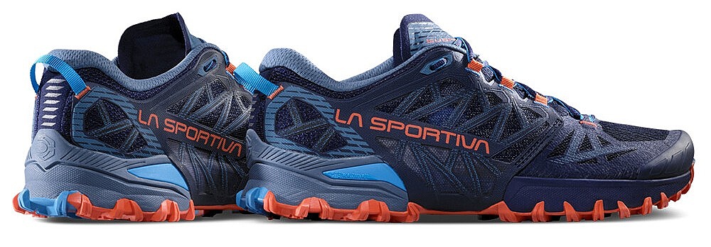 buty La Sportiva Bushido III - Deep Sea/Cherry Tomato - men´s