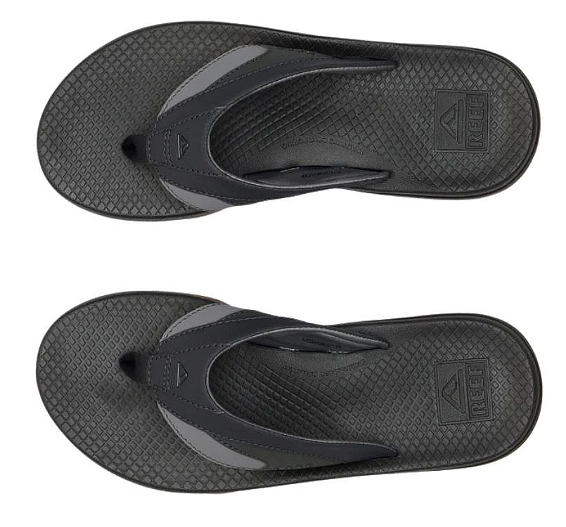 japonki  Reef Fanning + - Black/Gum - men´s