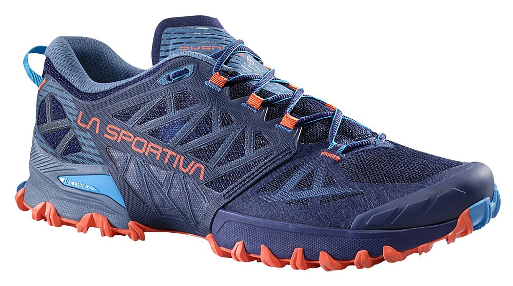 buty La Sportiva Bushido III - Deep Sea/Cherry Tomato - men´s