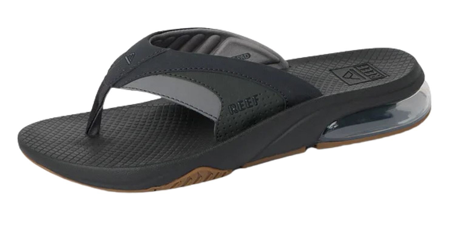japonki  Reef Fanning + - Black/Gum - men´s