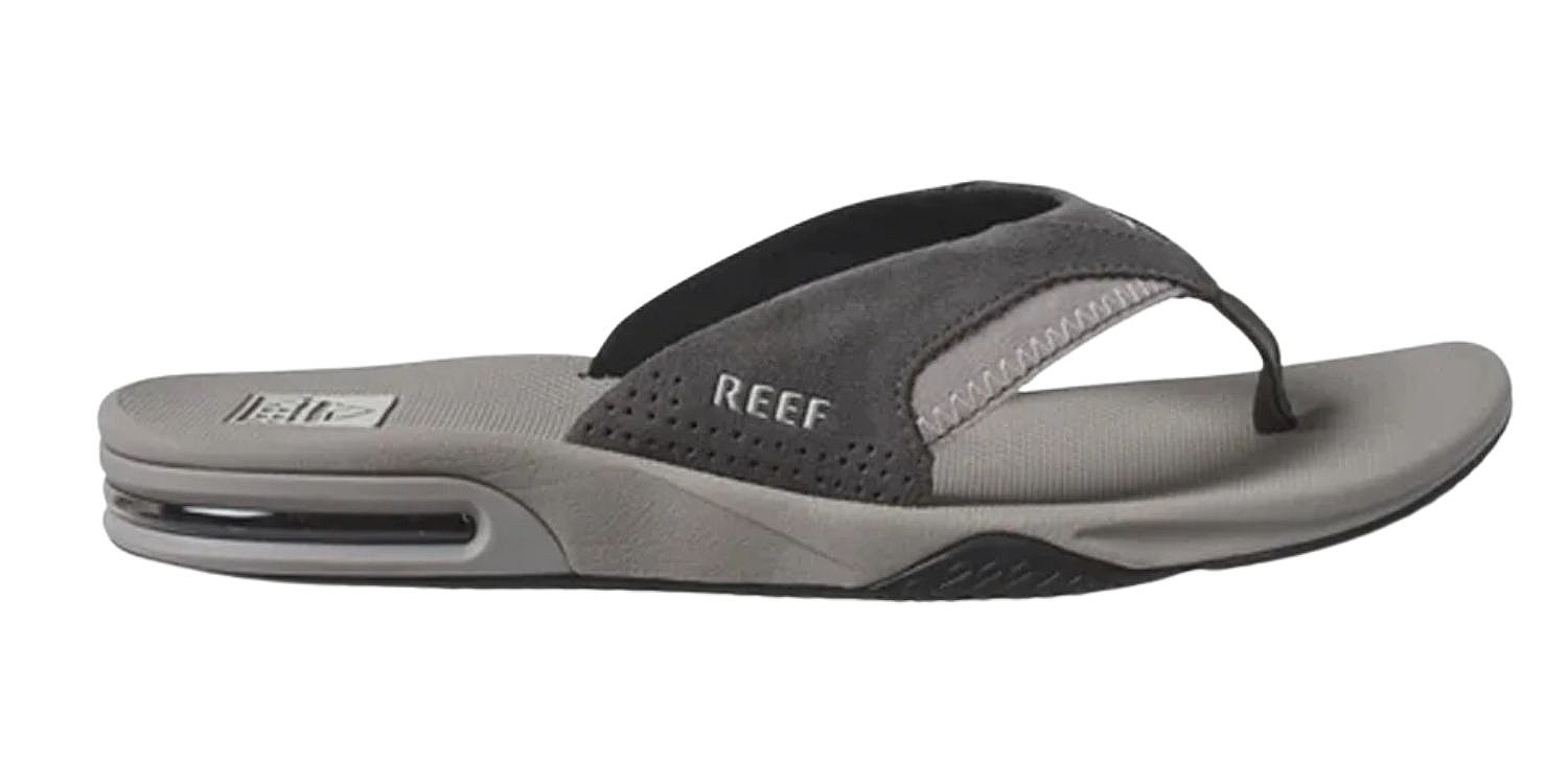 japonki  Reef Fanning - Grey Suede - men´s