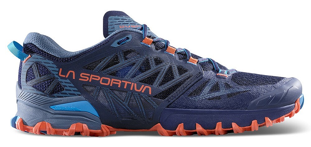 buty La Sportiva Bushido III - Deep Sea/Cherry Tomato - men´s