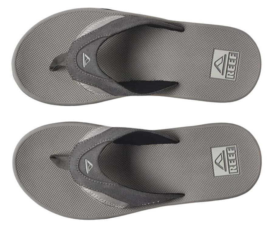 japonki  Reef Fanning - Grey Suede - men´s