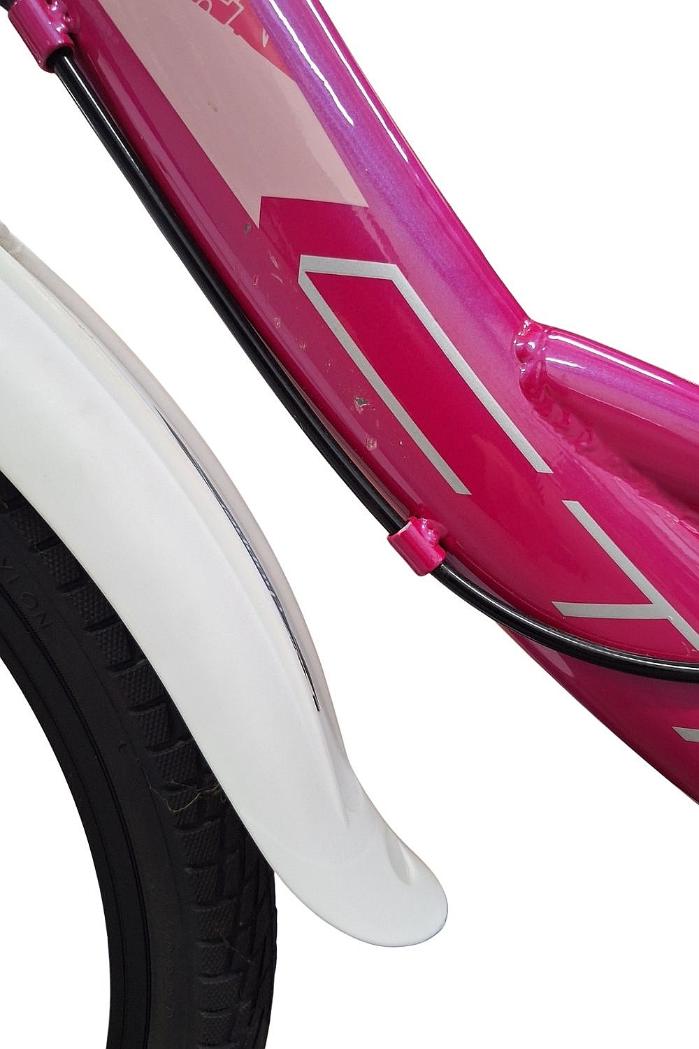 kolo CTM Maggie 2.0 20" - Odřený lak - Pink/White