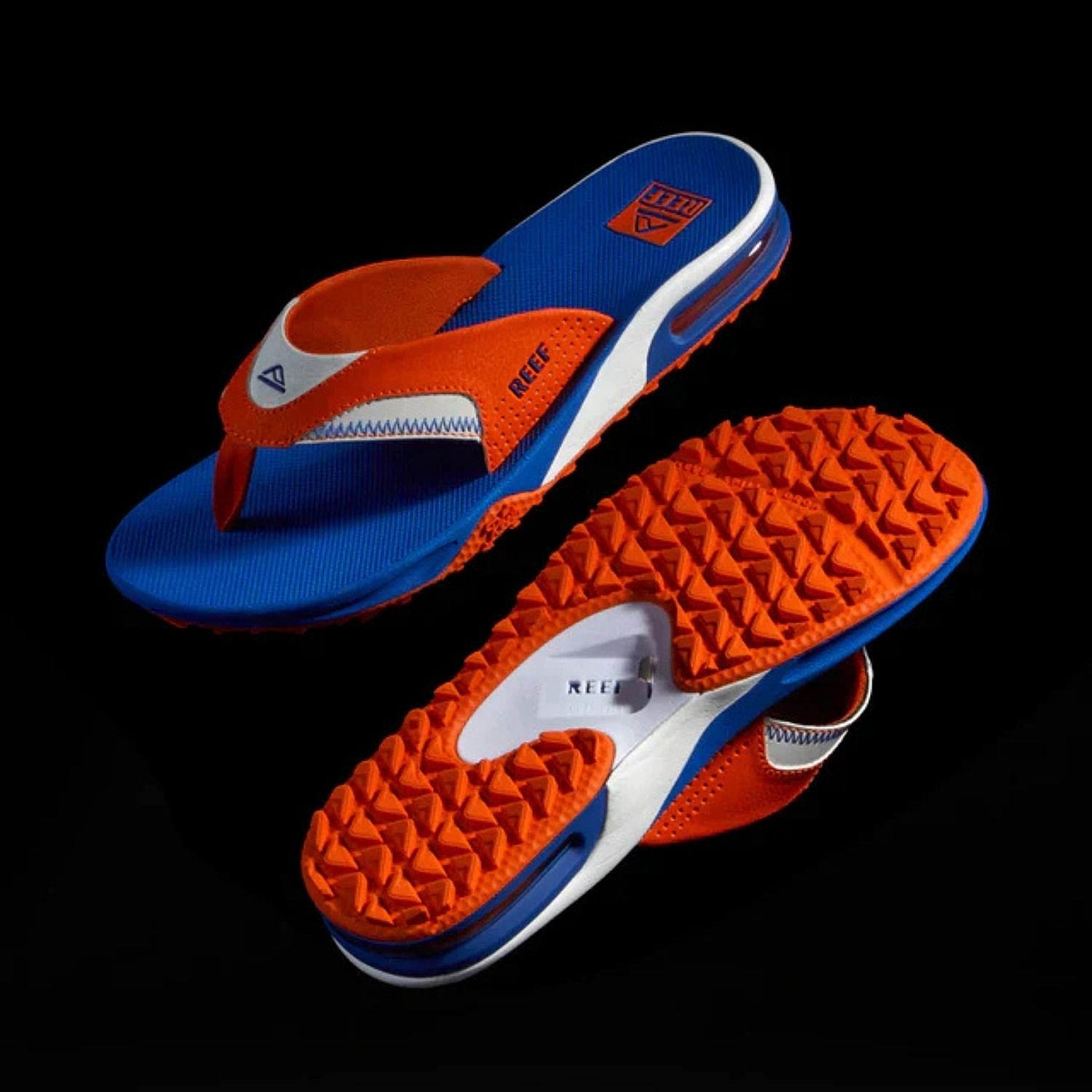 japonki  Reef Fanning Pregame - Orange/Blue - men´s