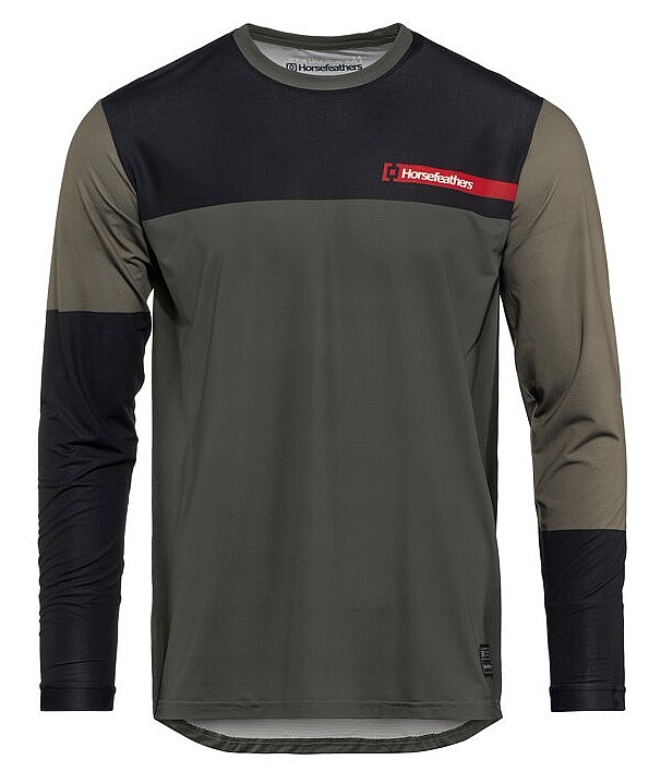 dres Horsefeathers Quantum LS - Chimera/Walnut - men´s