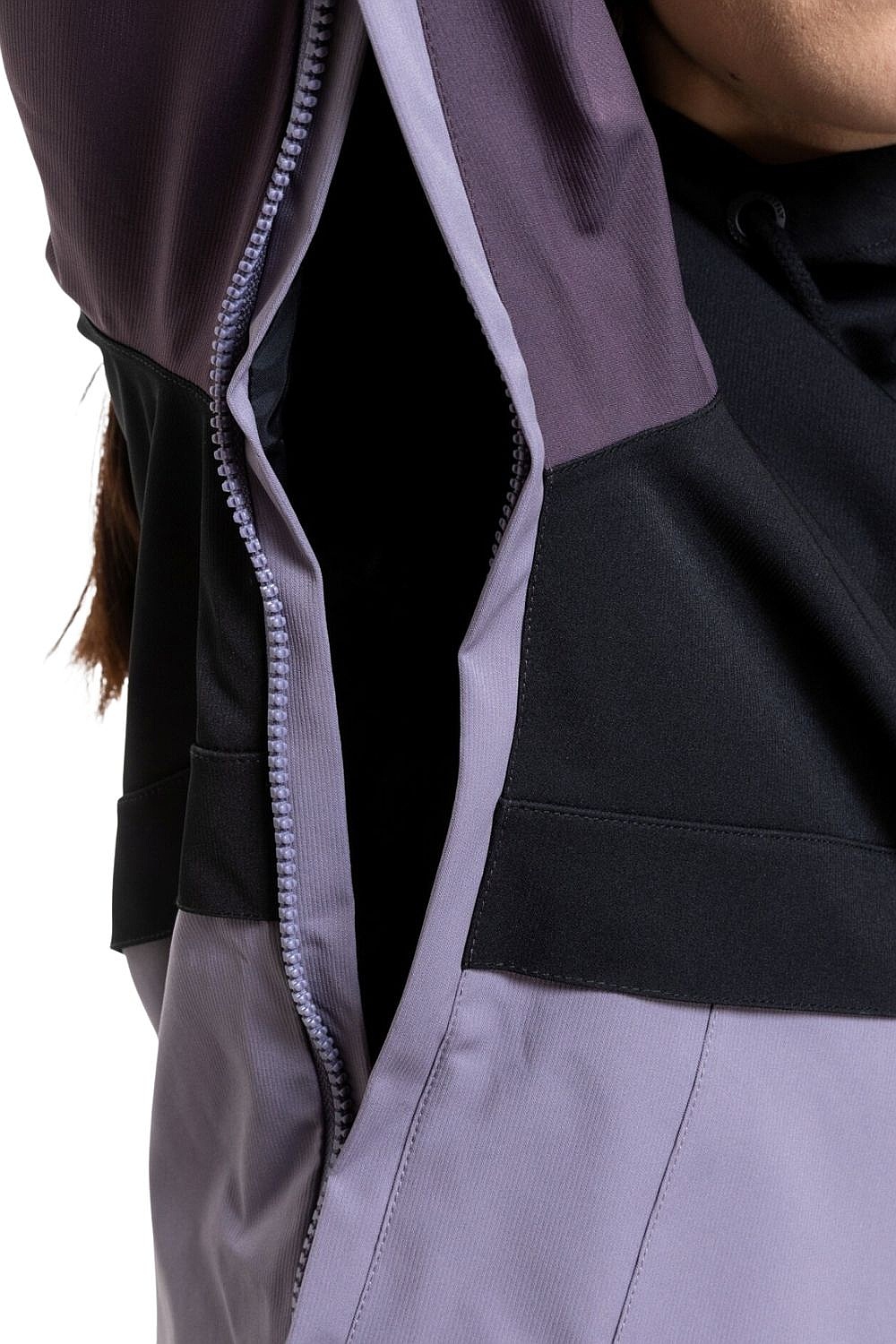 bunda Meatfly Kalle - Black/Violet - women´s
