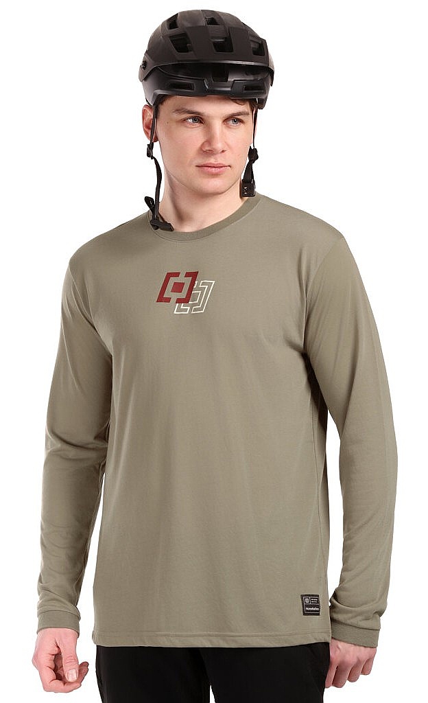 Fahrradanzug Horsefeathers Fury LS - Taupe - men´s