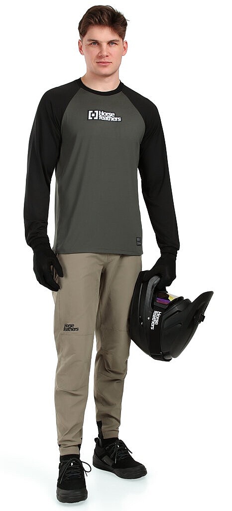 Fahrradanzug Horsefeathers Spike LS - Chimera/Black - men´s