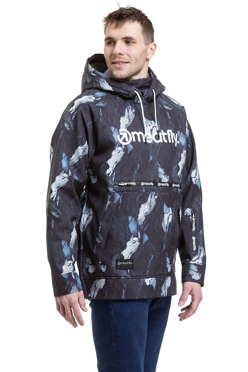 kurtka Meatfly Jax - Deep Lake - men´s