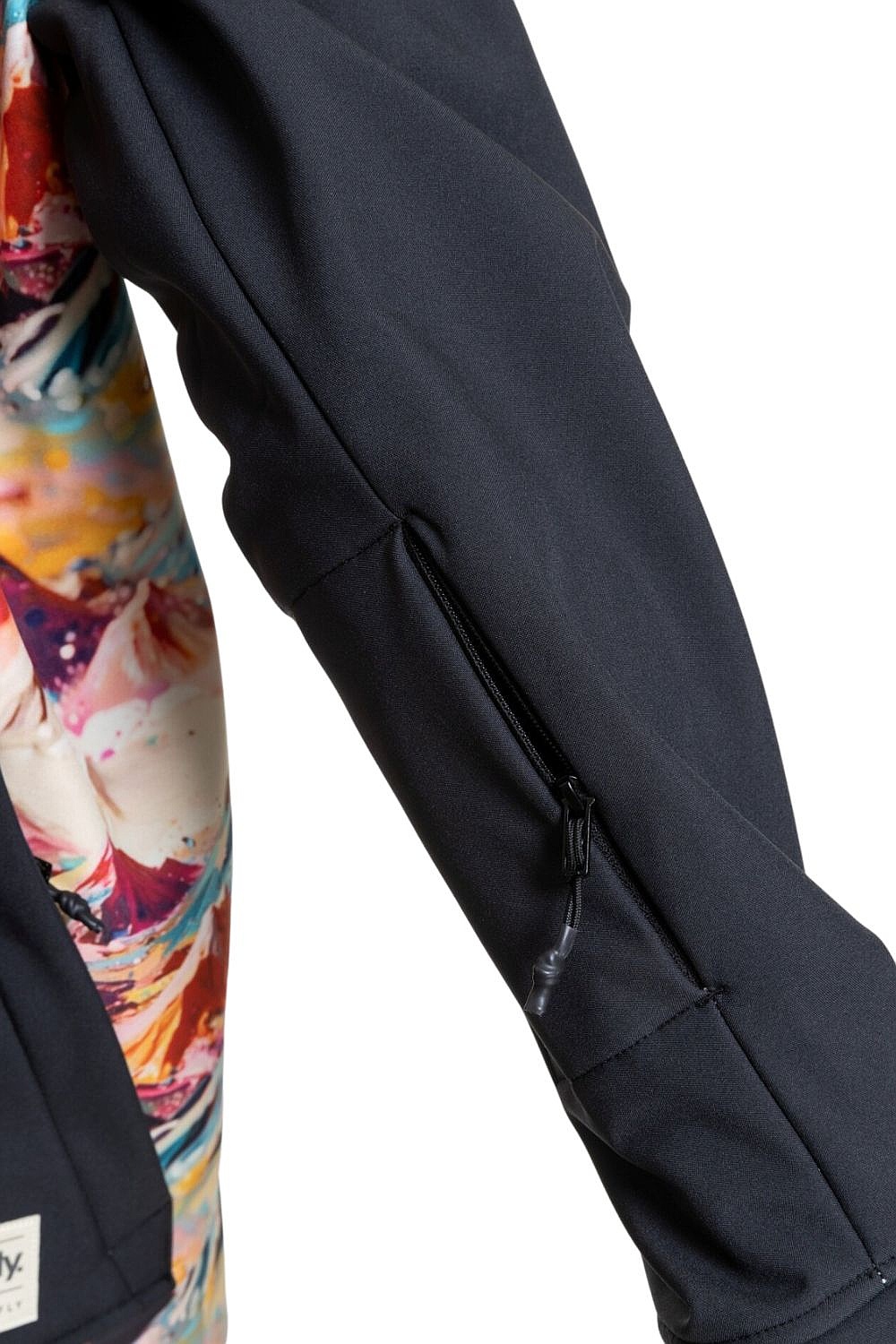 Jacke Meatfly Alita - Mango Mountains/Black - women´s
