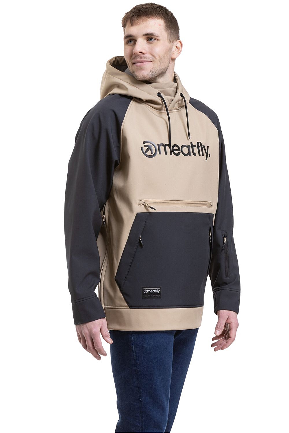 kurtka Meatfly Jax - Safari/Black - men´s