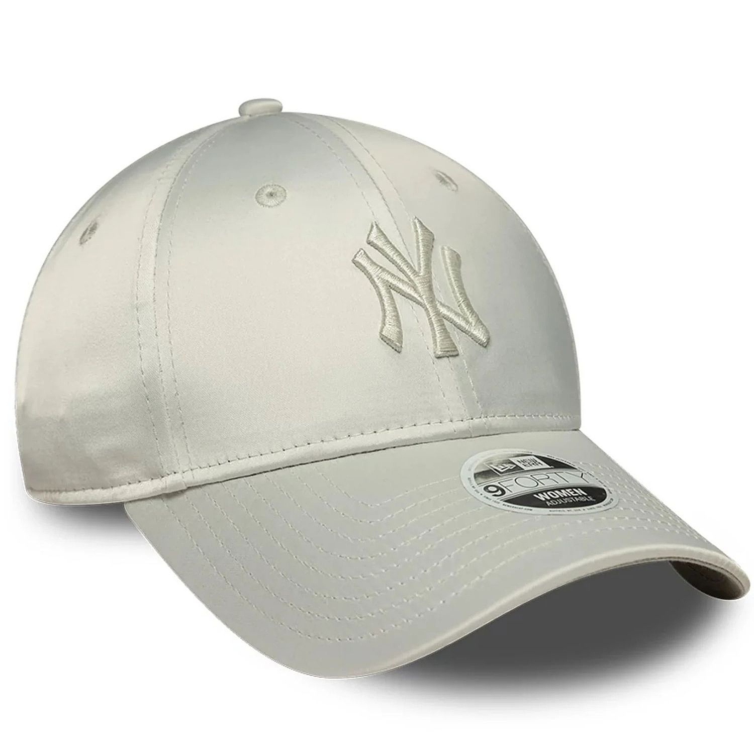 Kappe New Era 9FO Satin Bow Back MLB New York Yankees - Dolphin Gray - women´s