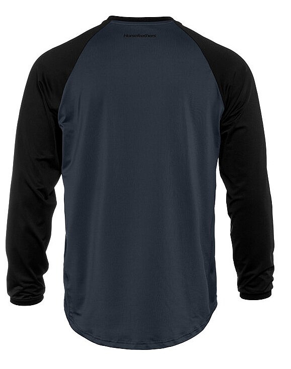 Fahrradanzug Horsefeathers Spike LS - Indigo/Black - men´s