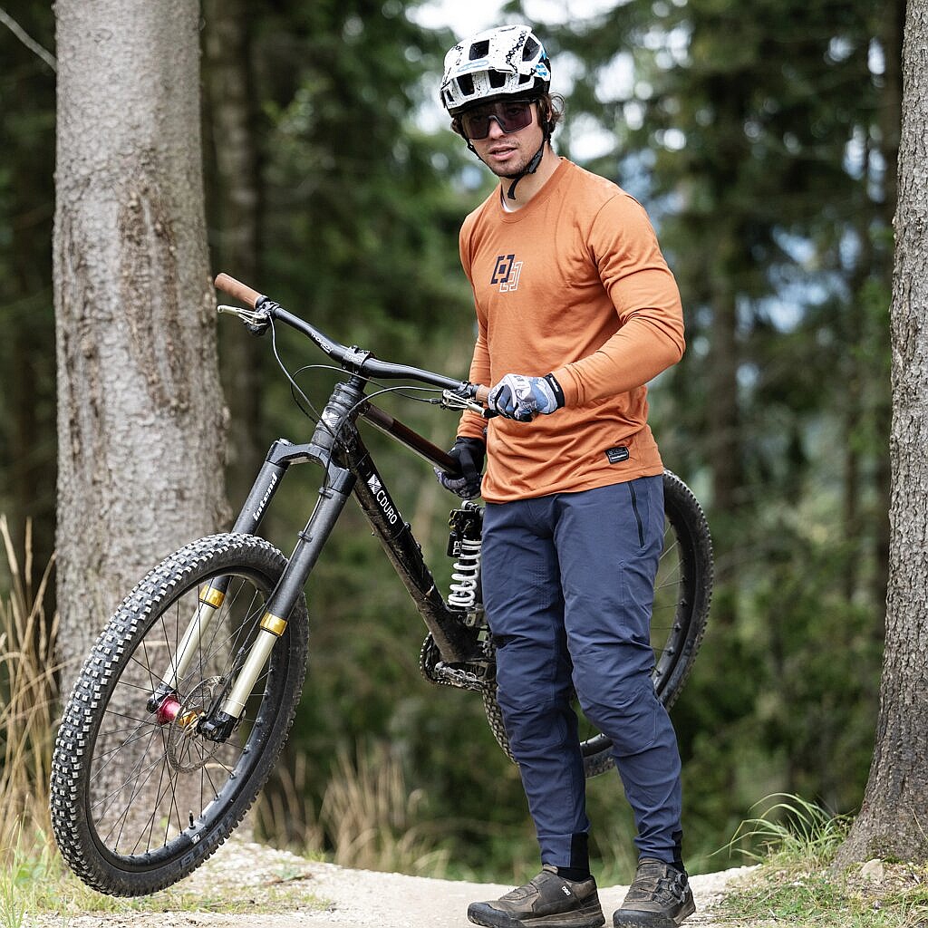 dres Horsefeathers Fury LS - Rust - men´s