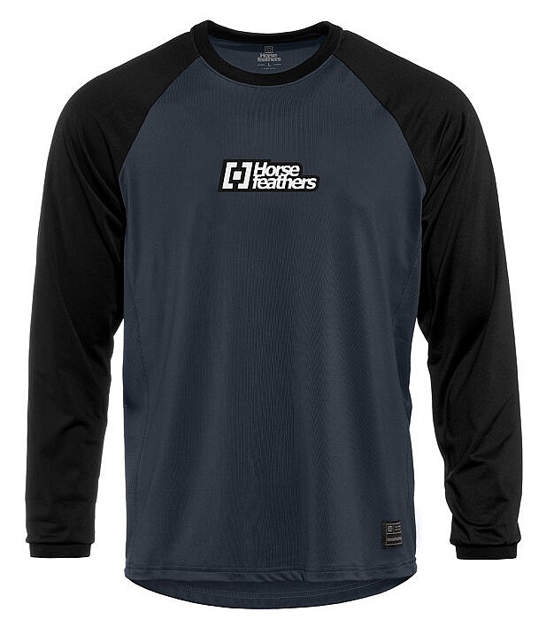 Fahrradanzug Horsefeathers Spike LS - Indigo/Black - men´s