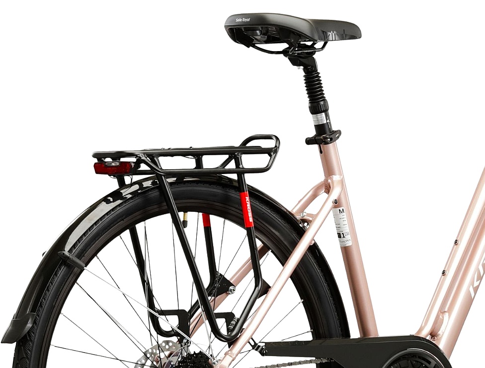 rower Kross Sentio 4.0 28" - Pink Gold/White Gloss