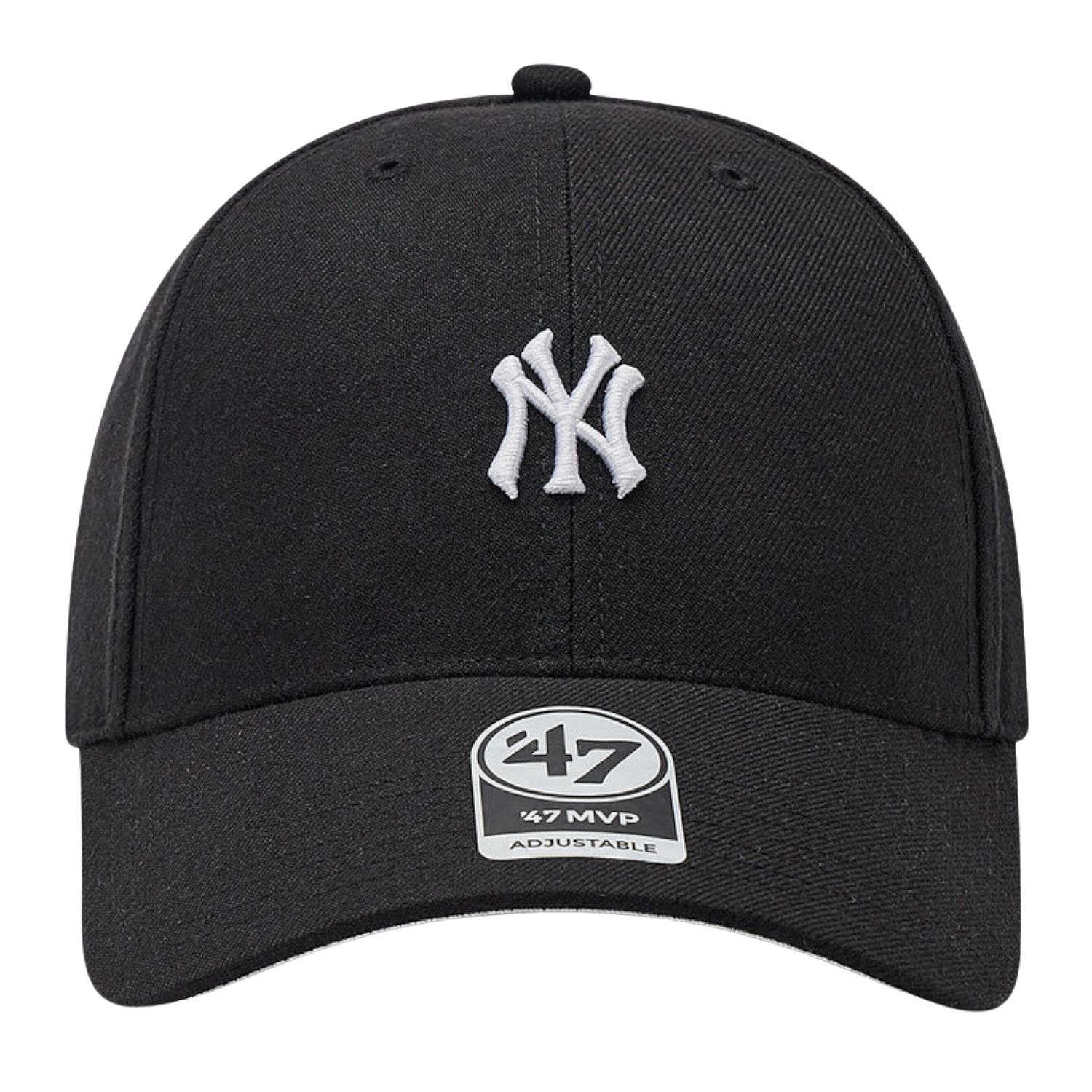 czapka z daszkiem 47 Brand MLB New York Yankees Base Runner Snap '47 MVP - Black/White