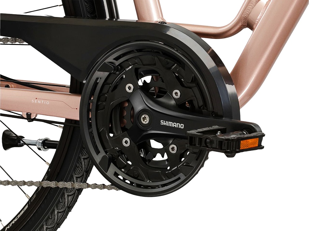 rower Kross Sentio 4.0 28" - Pink Gold/White Gloss