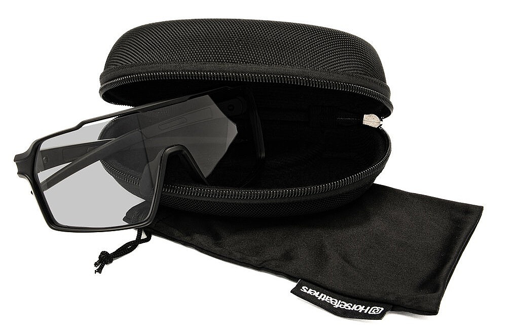 des lunettes Horsefeathers Neutron Photochromic - Matt Black/Gray - men´s