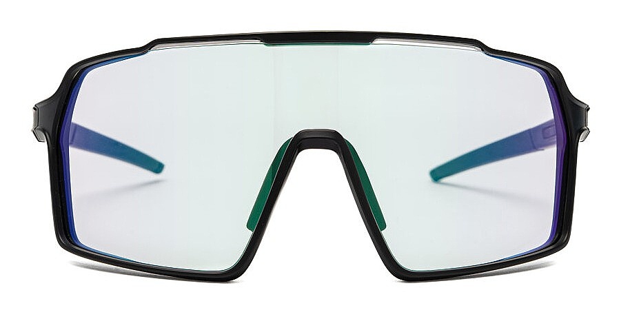 okulary Horsefeathers Neutron Photochromic - Matt Black/Mirror Green - men´s
