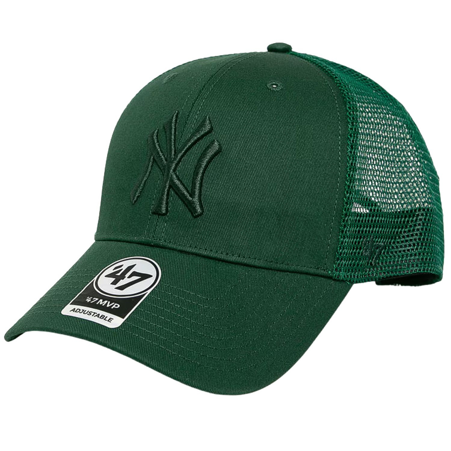 czapka z daszkiem 47 Brand MLB New York Yankees Branson '47 MVP Trucker - Dark Green