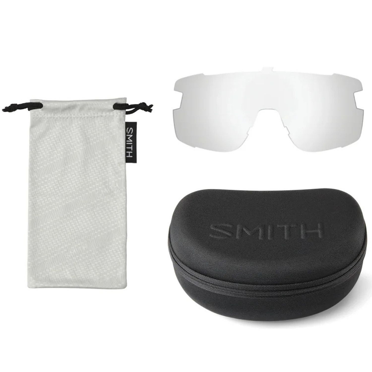 okulary Smith Wildcat - Matte Black/ChromaPop/Low Light Rose Blue