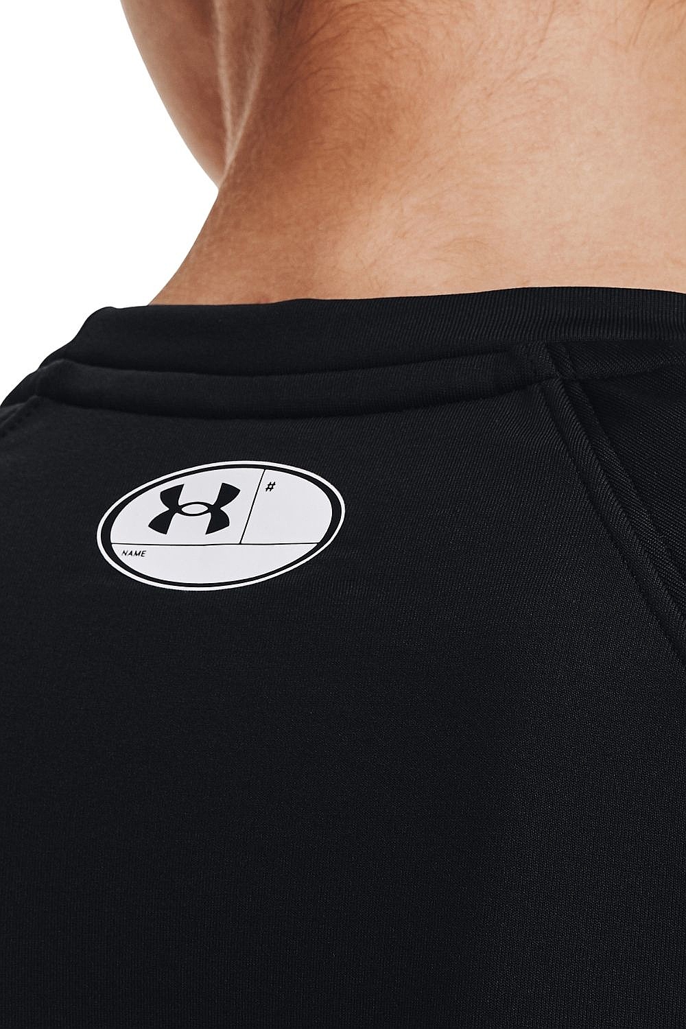 tričko Under Armour Authentics Crew LS - Black