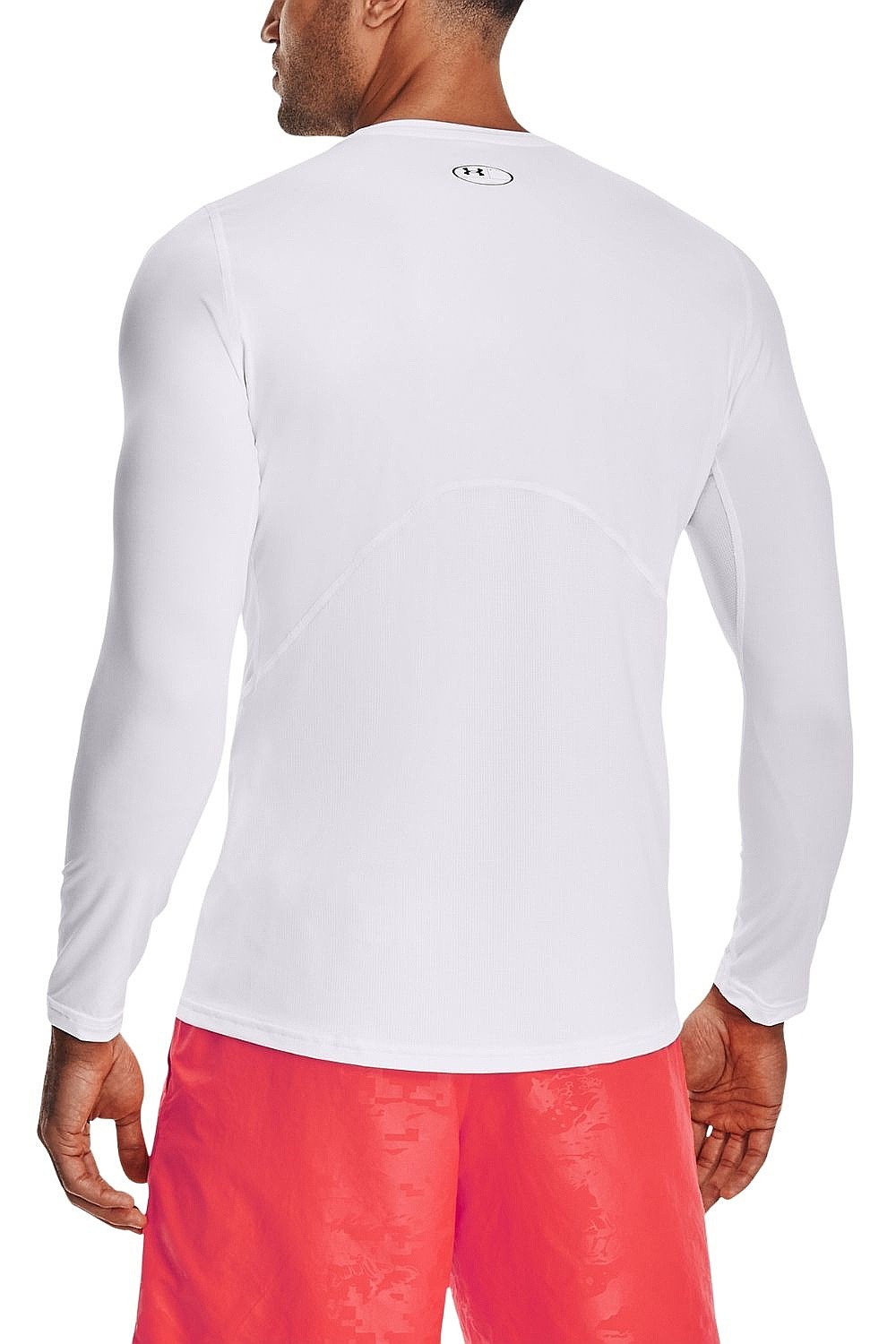 рубашка Under Armour HeatGear Armour Fitted LS - White - men´s