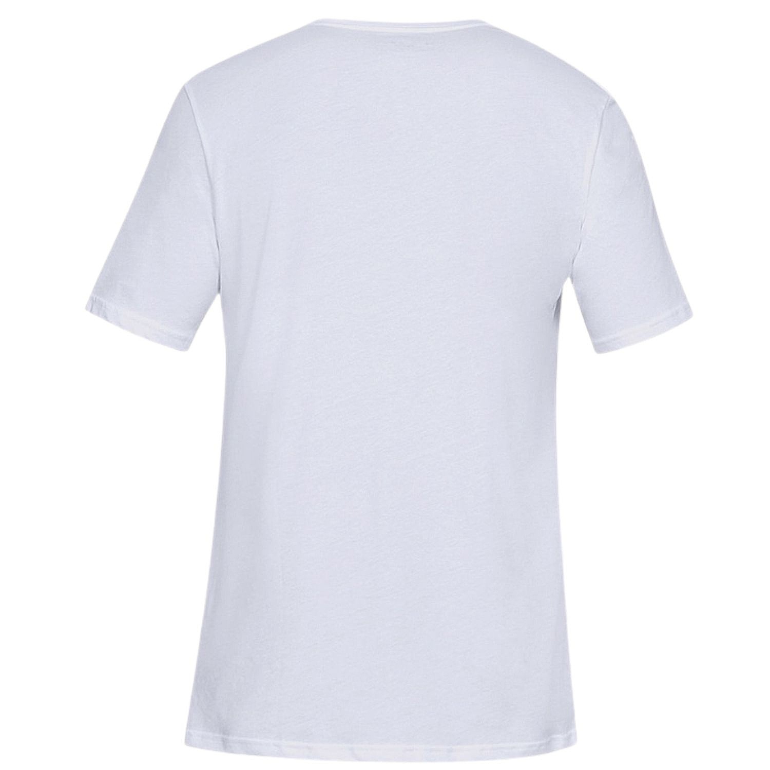 рубашка Under Armour Sportstyle Logo - White/Black - men´s
