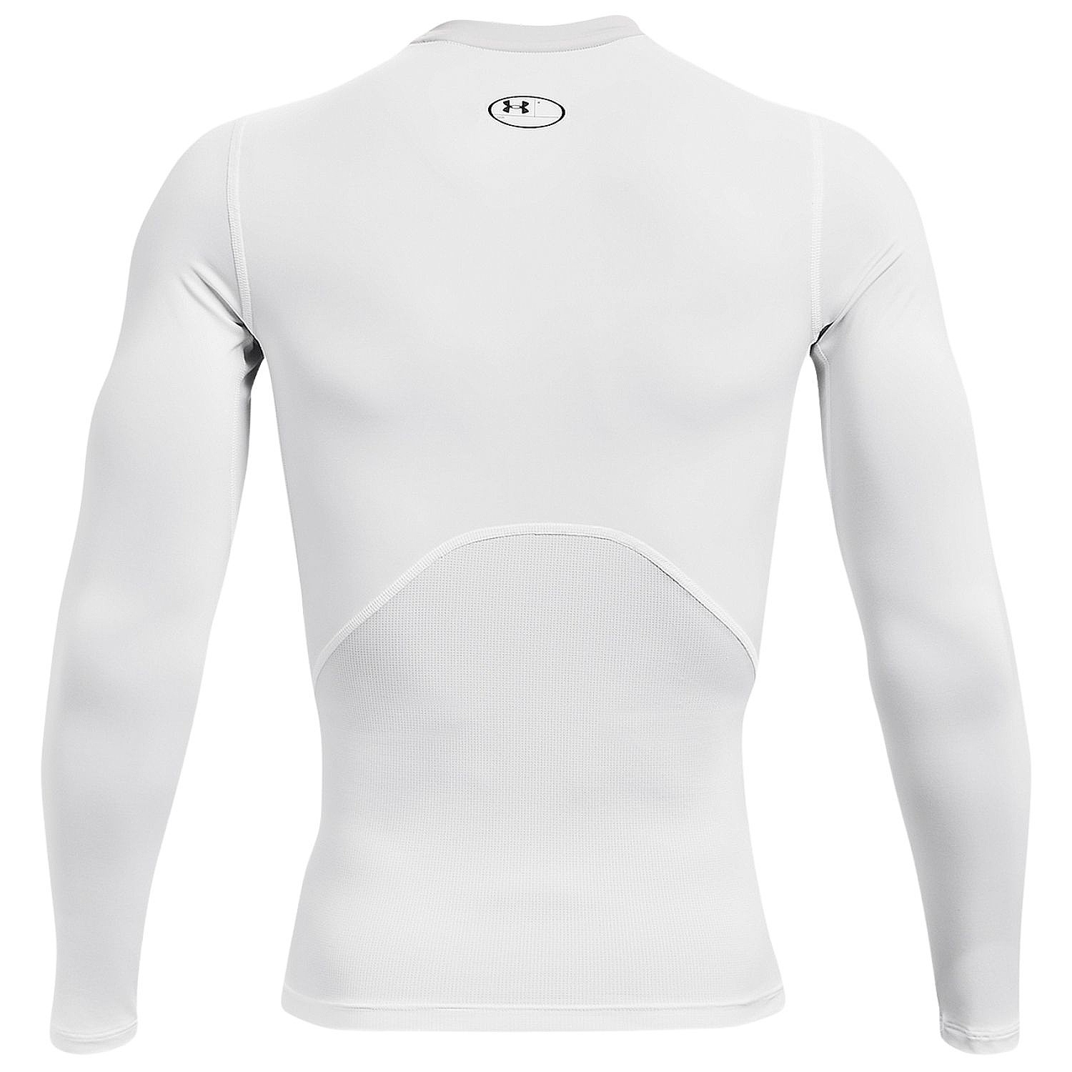 рубашка Under Armour HeatGear Armour Compression LS - White/Black - men´s