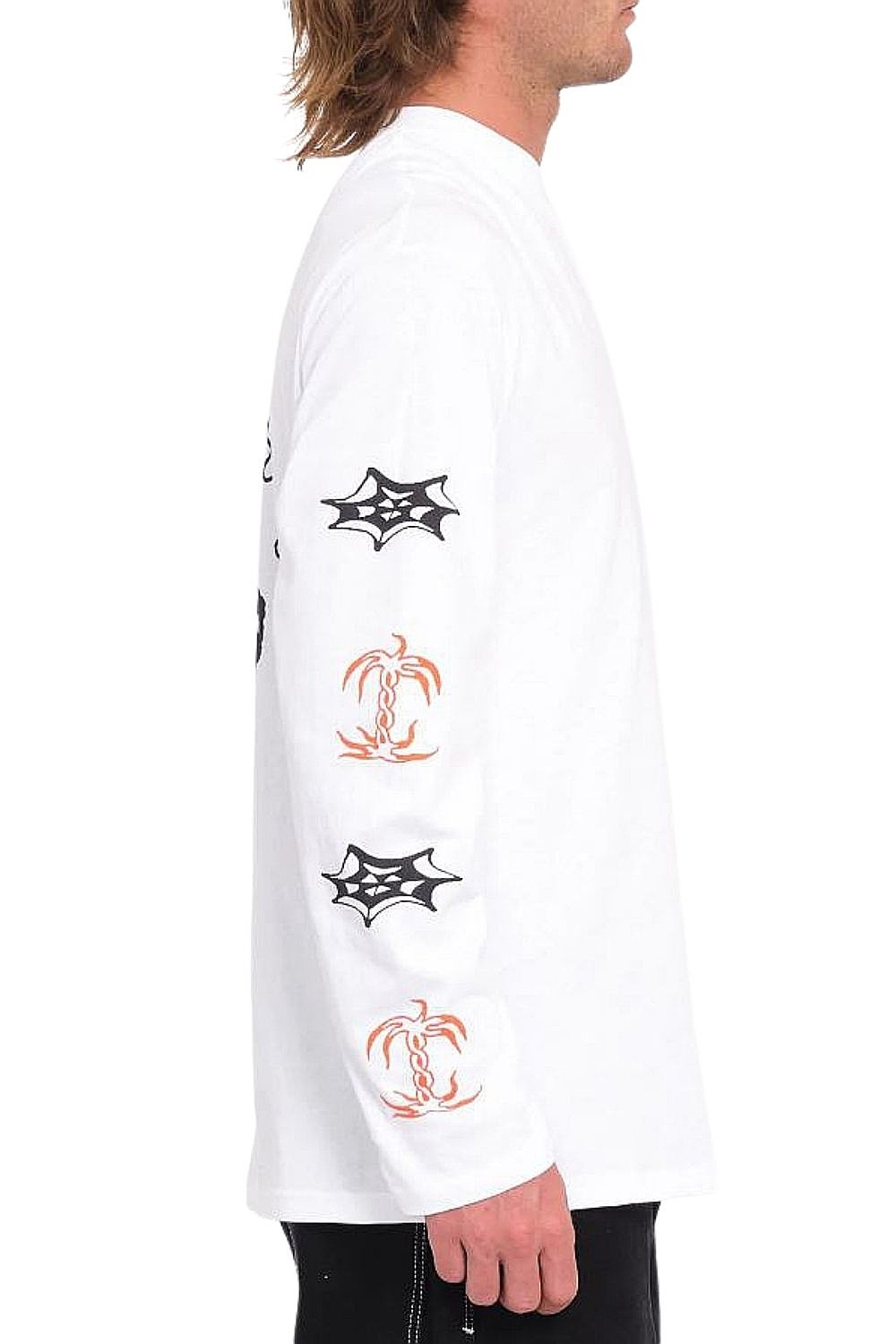 T-Shirt Volcom Fa Keutchi 3 LS - White - men´s