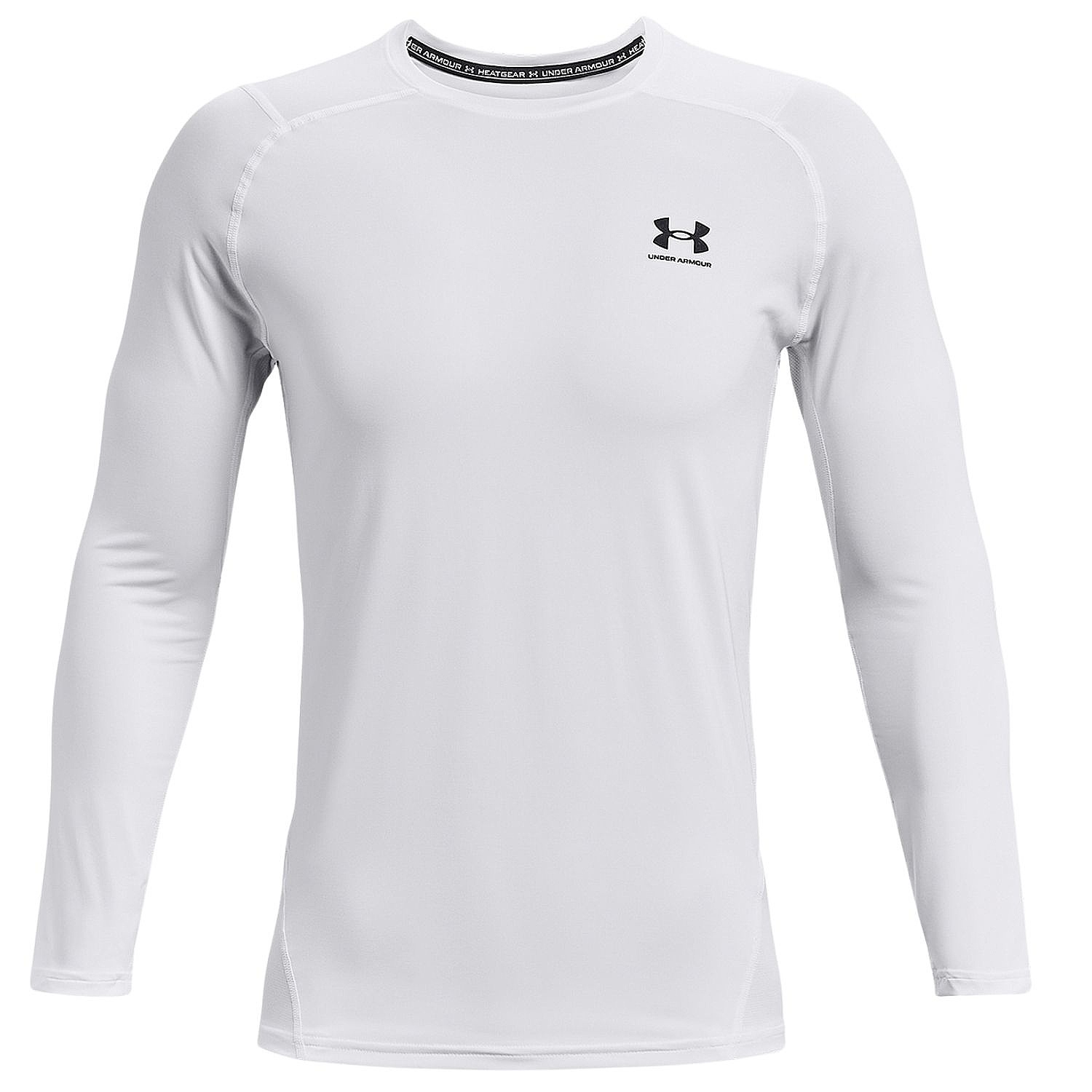 рубашка Under Armour HeatGear Armour Fitted LS - White - men´s