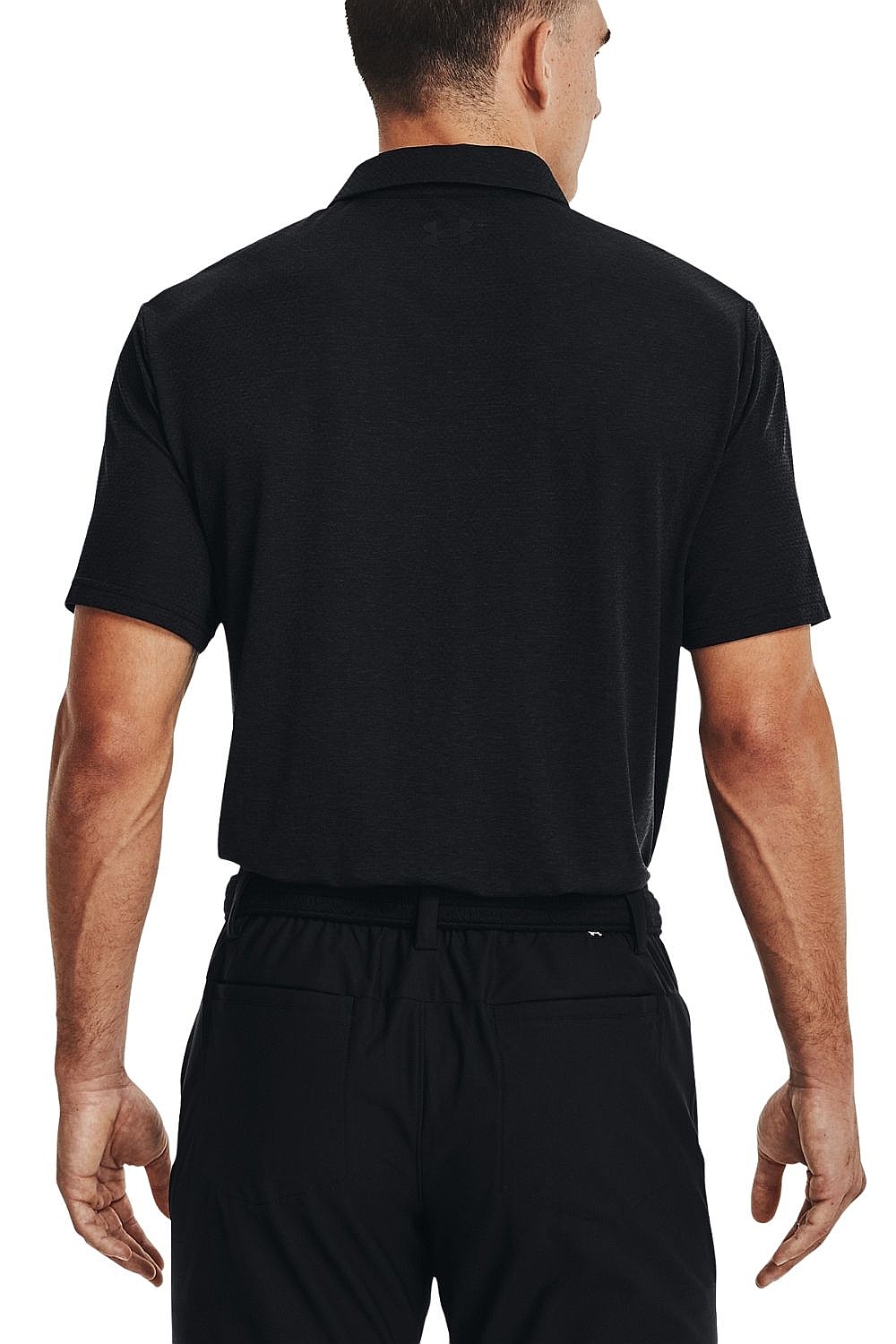 рубашка Under Armour Vanish Seamless Polo - Black - men´s