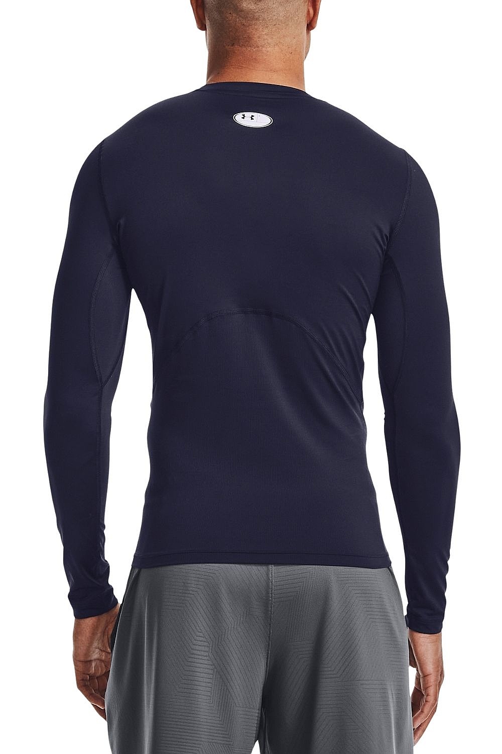T-Shirt Under Armour HeatGear Armour Compression LS - Midnight Navy - men´s