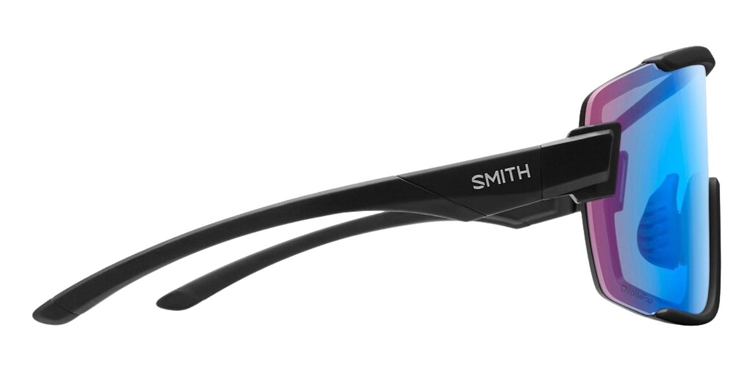 okulary Smith Wildcat - Matte Black/ChromaPop/Low Light Rose Blue