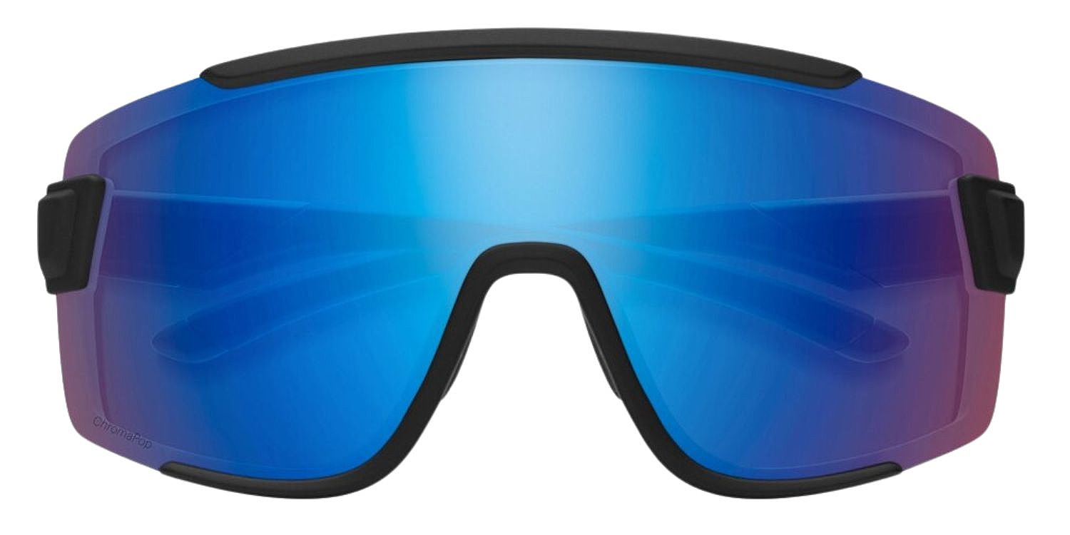okulary Smith Wildcat - Matte Black/ChromaPop/Low Light Rose Blue
