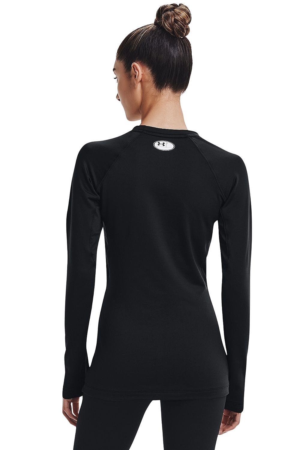 tričko Under Armour Authentics Crew LS - Black