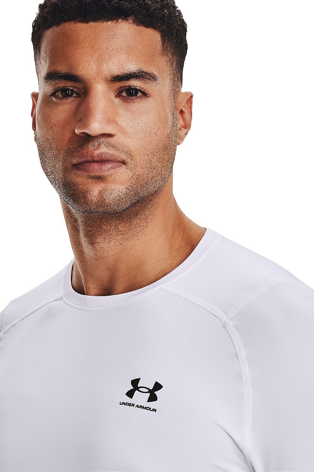 рубашка Under Armour HeatGear Armour Fitted LS - White - men´s