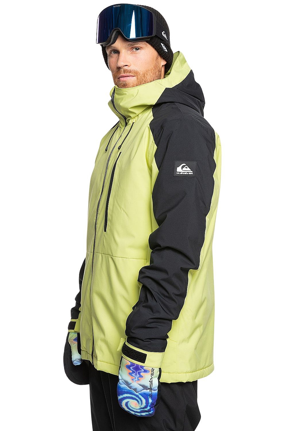 bunda Quiksilver Mission Block - GEL0/Celery Green