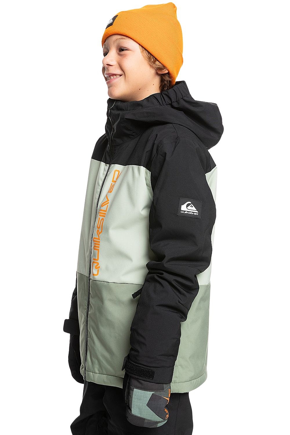detská bunda Quiksilver Side Hit - GLW0/Sea Spray