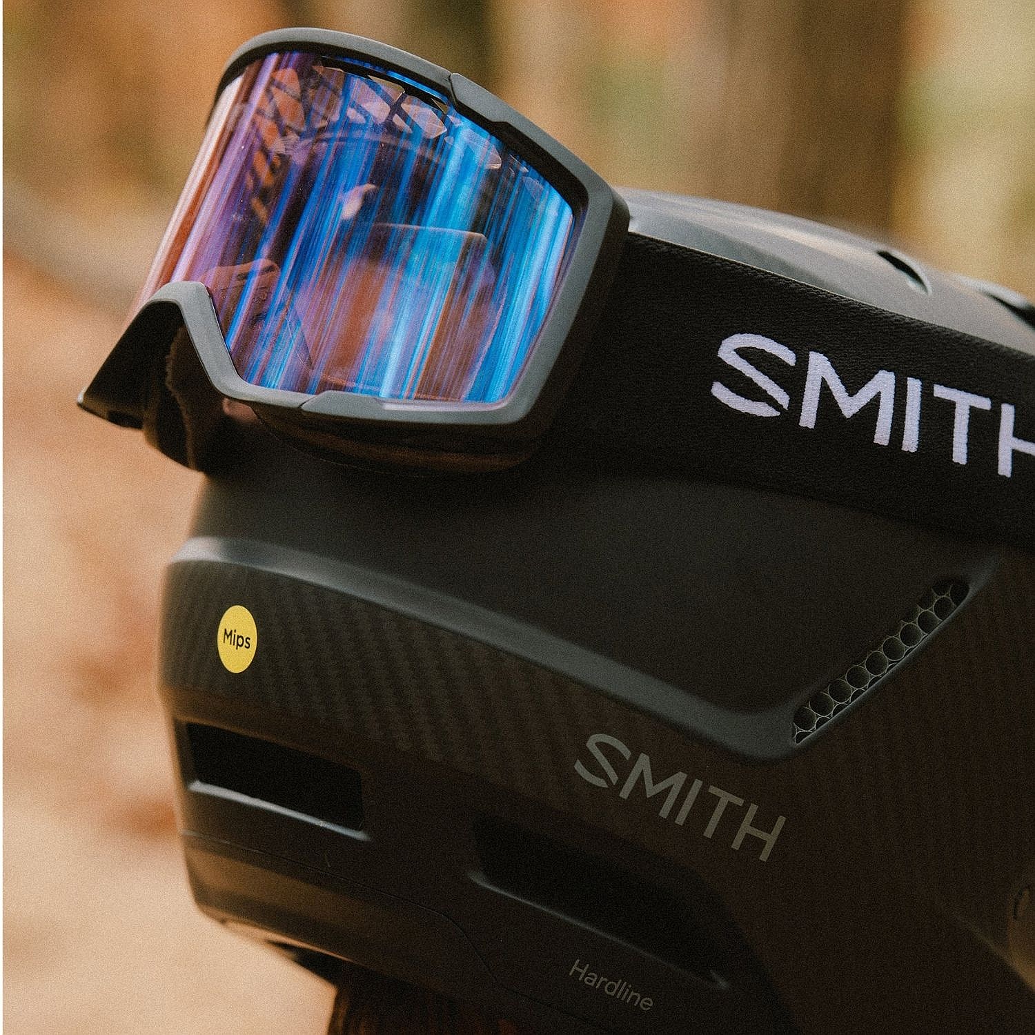 casque Smith Hardline Carbon Mips - Matte Black Carbon