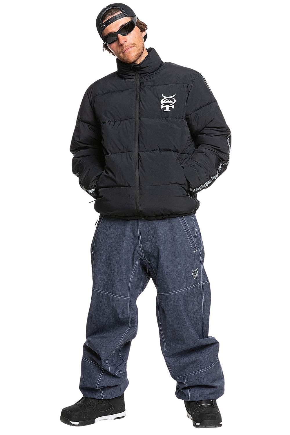 bunda Quiksilver Puff The Dragon - KVJ0/True Black