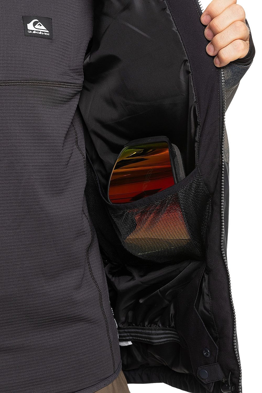 kurtka Quiksilver Mission Printed Block - CQP1/Mountain Spray Canteen