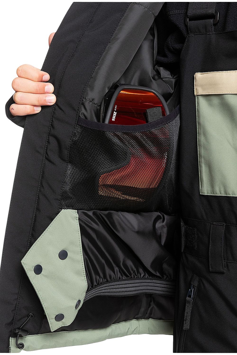 detská bunda Quiksilver Side Hit - GLW0/Sea Spray